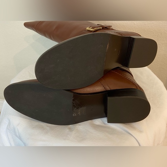 Tory Burch Tall Brown Adeline 20mm riding boots size 9 ๐ค๐๐ผ - Picture 9 of 13